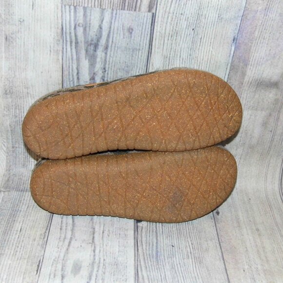TAOS Convertawool Tan Leopard Print Wool Slippers Womens Size 9-9.5 EU 40 - Picture 2 of 7